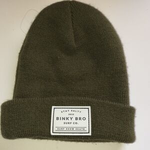 Binky Bro Olive Green Beanie